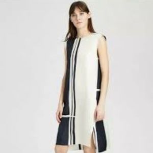 THEORY - 100% SILK SHEATH DRESS -